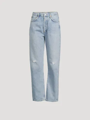 90's Pinch High-Waisted Jeans
