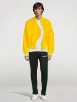 Arrow Twist Bomber Jacket