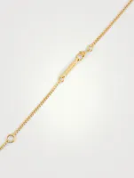 18K Gold Plated Pill Pendant Necklace