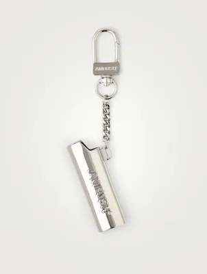 Small Lighter Case Keychain With Logo