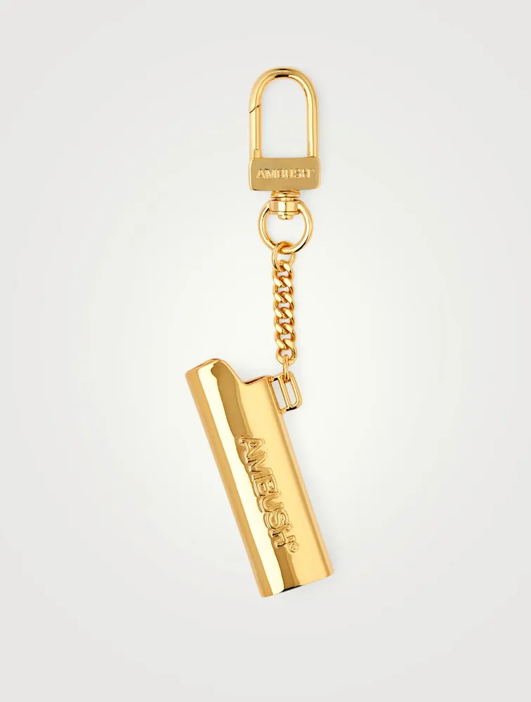 Small Lighter Case Keychain With Logo