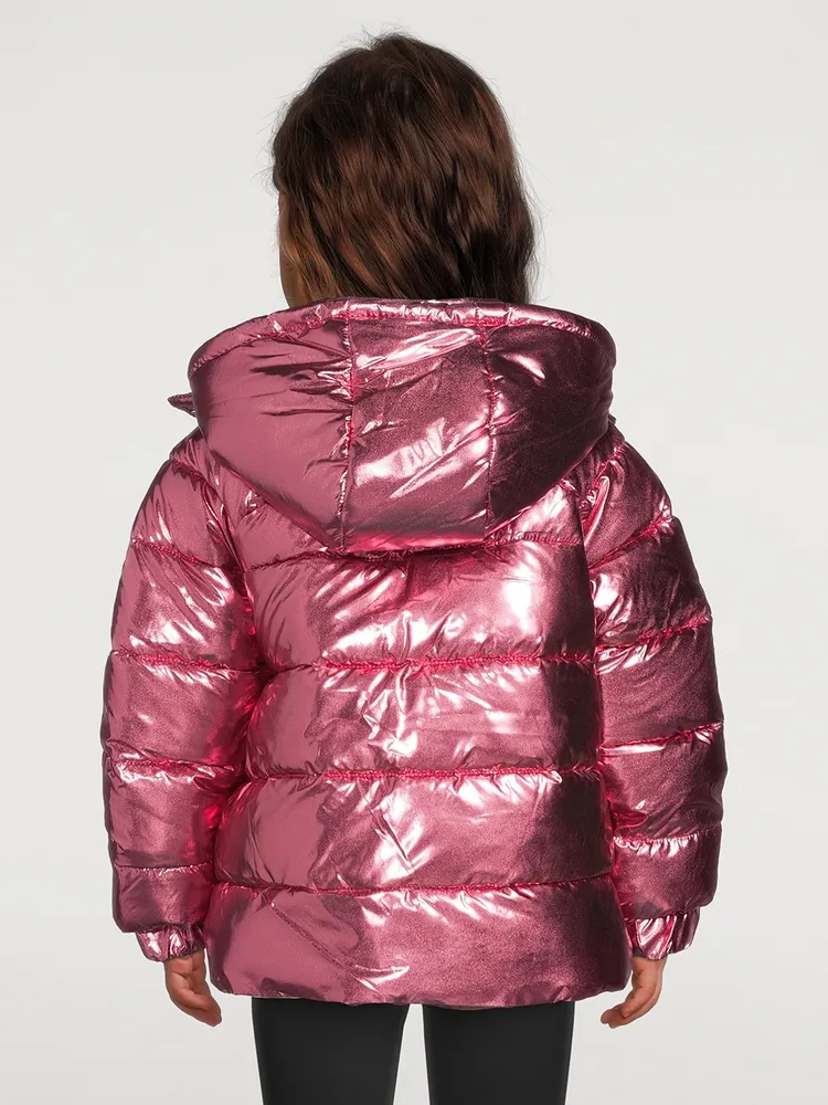 Kids Foil Puffer Jacket