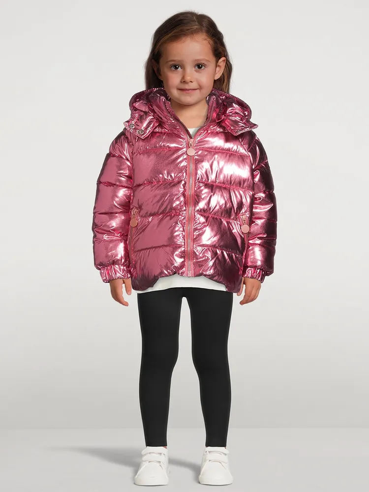 Kids Foil Puffer Jacket