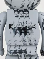 Andy Warhol Elvis Presley 100% & 400% Be@rbrick