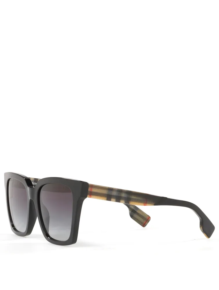 Maple Square Sunglasses With Vintage Check