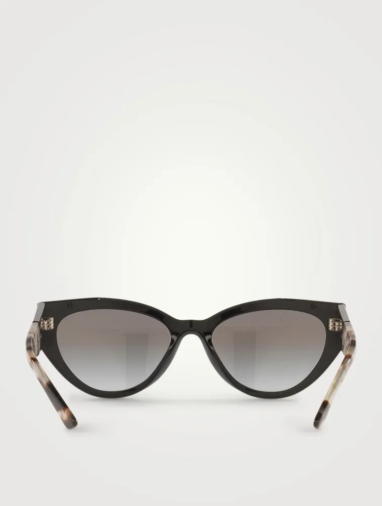 Monochrome Cat Eye Sunglasses