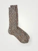 Rye Recycled Cotton 5x1 Rib Socks