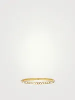 14K Gold Eternity Stacking Ring With Diamonds