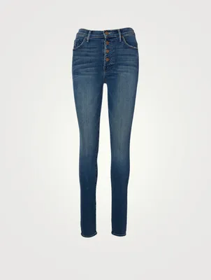 The Pixie Swooner Skimp High-Waisted Jeans
