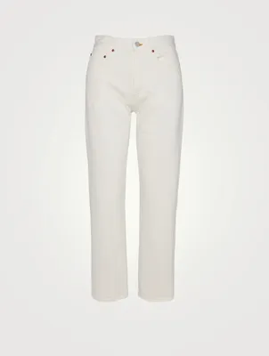 Pearl Organic Cotton High-Waisted Jeans