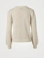 Alicia Cotton Linen And Silk Sweater