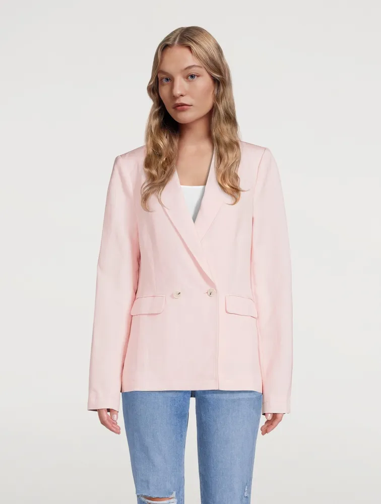 Dawson Linen-Blend Blazer