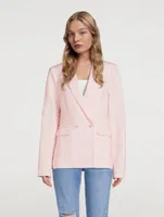 Dawson Linen-Blend Blazer