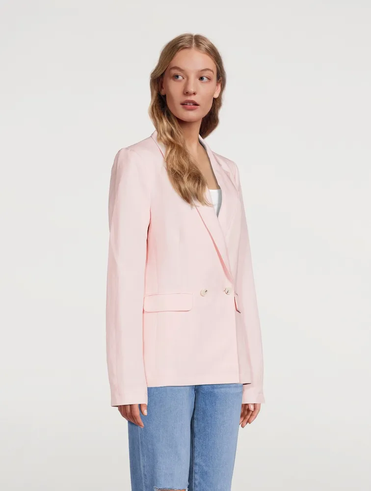 Dawson Linen-Blend Blazer