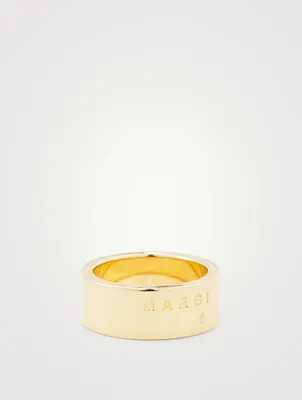 Minimal Logo Ring