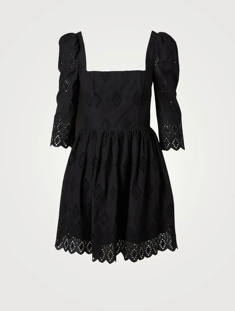 Hart Eyelet Mini Dress