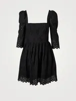 Hart Eyelet Mini Dress