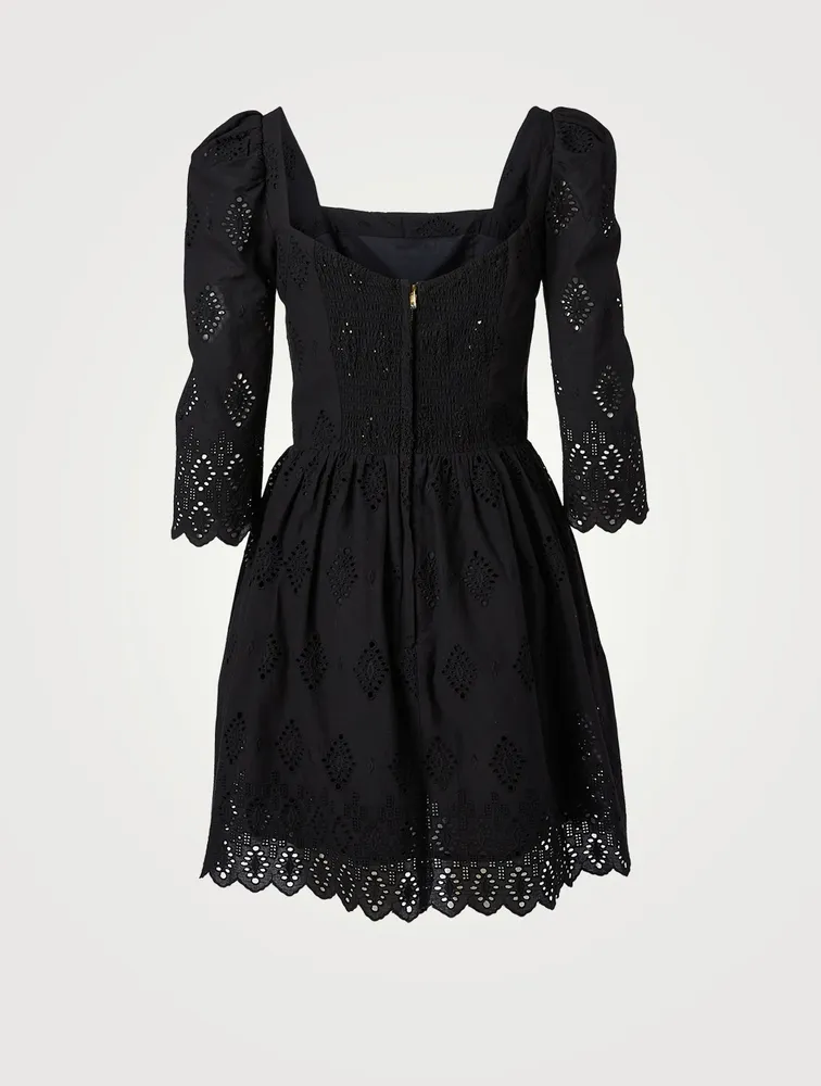 Hart Eyelet Mini Dress