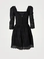 Hart Eyelet Mini Dress