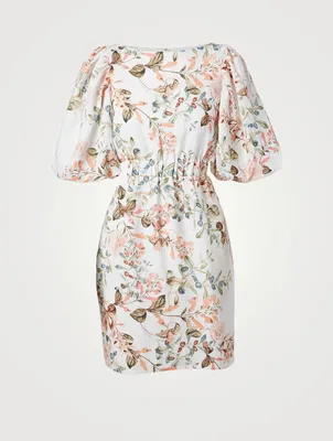 Bonnie Mini Dress In Floral Print