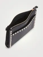 Rockstud Leather Pouch