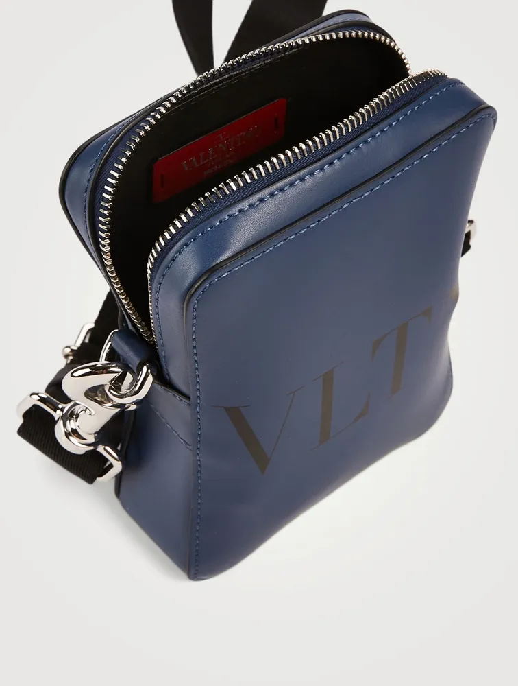 VLTN LEATHER CROSSBODY BAG