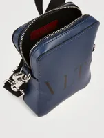 VLTN Leather Crossbody Bag