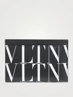 VLTN Times Leather Card Holder