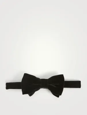 Silk Velvet Bow Tie