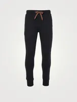 Cotton-Blend Drawstring Sweatpants