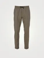 Wool And Silk Pants Houndstooth Print