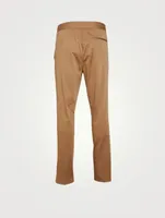 Cotton Stretch Pull-On Pants