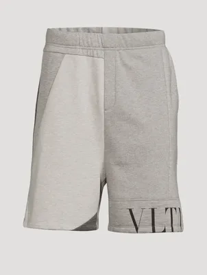 VLTN Cotton Patchwork Bermuda Shorts