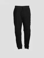 Cotton Patchwork Sweatpants With VLTN Logo