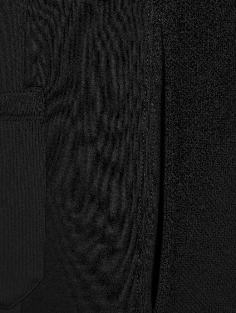 Cotton Patchwork Sweatpants With VLTN Logo
