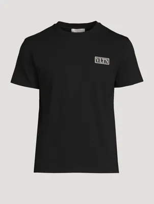 Cotton T-Shirt With VLTN Tag