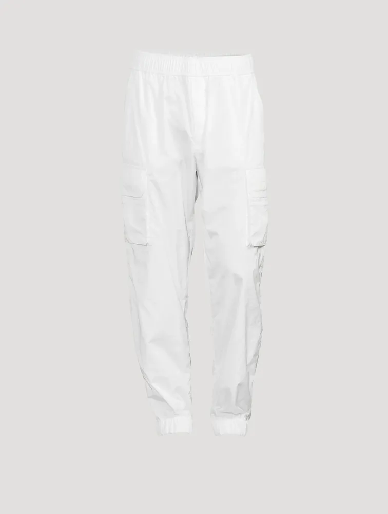 Nylon Cargo Pants With VLTN Tag