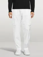 Nylon Cargo Pants With VLTN Tag