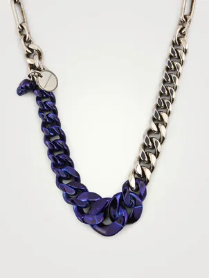 Skull Chain Choker Necklace