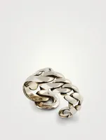 Double Chain Knuckle Ring