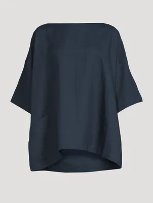Linen A-Line T-Shirt