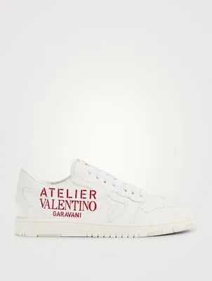 Atelier Shoes 07 Camou Edition Leather Sneakers