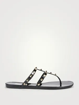 Rockstud Rubber Thong Sandals