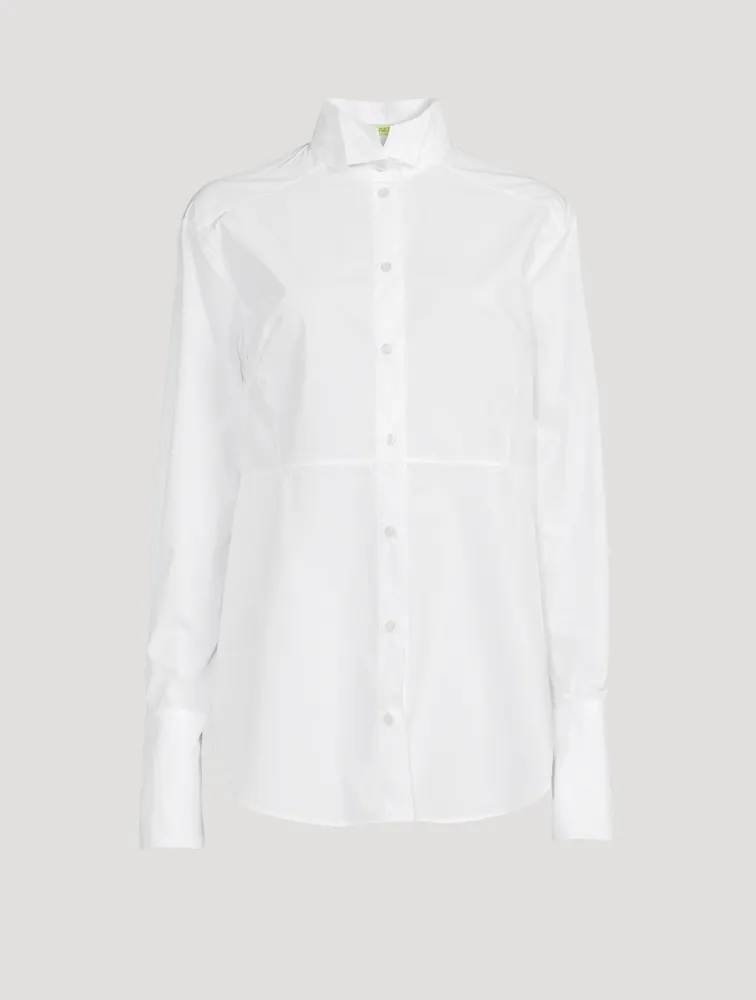 Veria Cotton Tuxedo Shirt