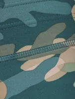 Himalaya Drawstring Midi Leggings Camo Print