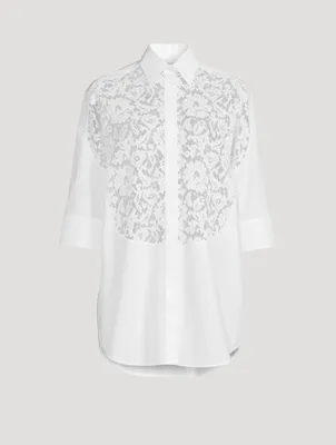 Cotton Lace Shirt