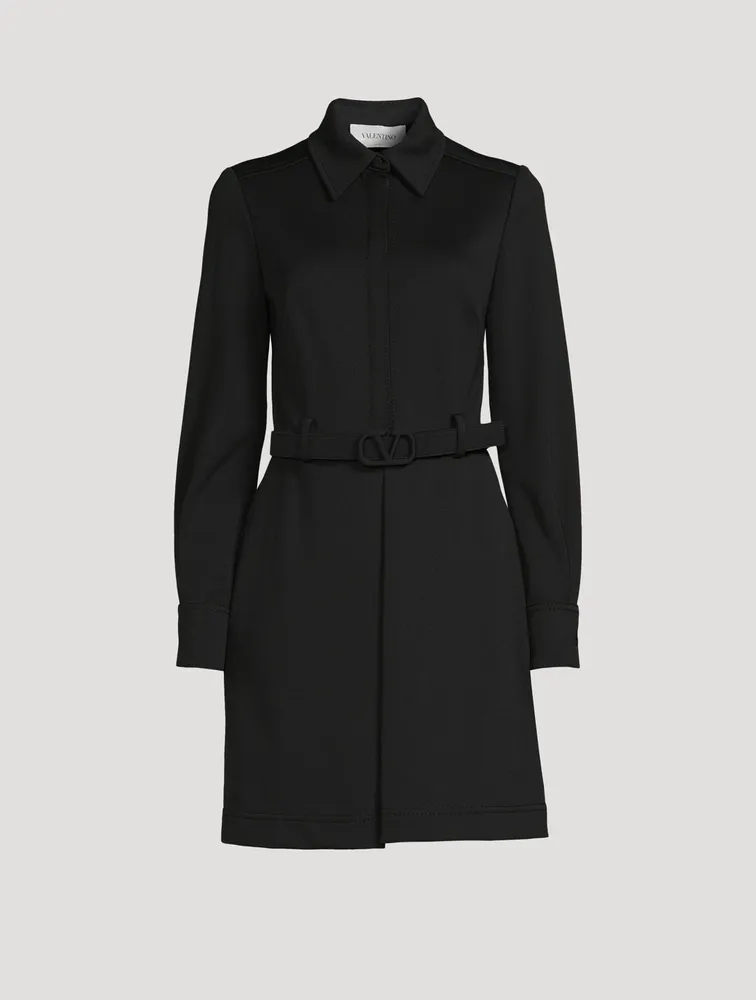 Compact Interlock Jersey Mini Dress