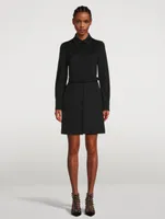 Compact Interlock Jersey Mini Dress