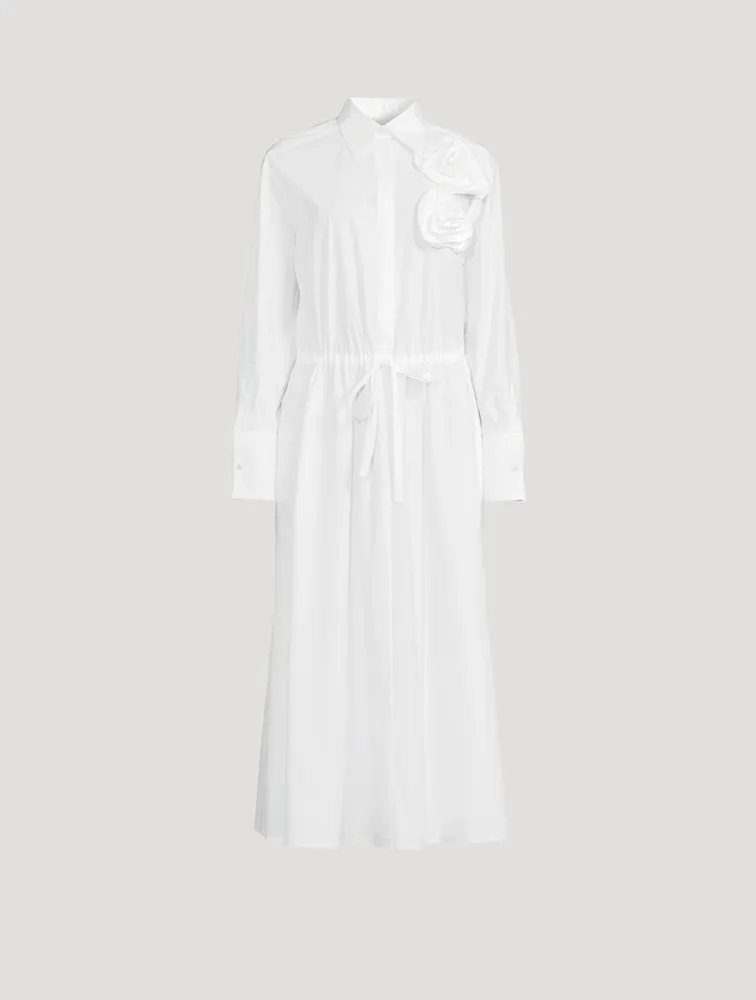 Cotton Long Shirt Dress