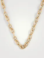 Billie 14K Gold Plated Chain Link Choker Necklace